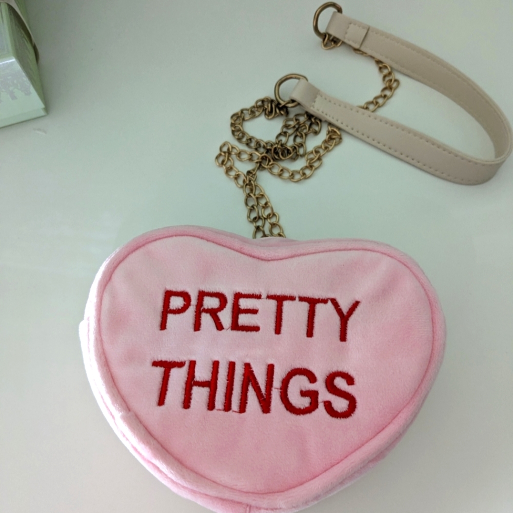 Conversation Heart Bag